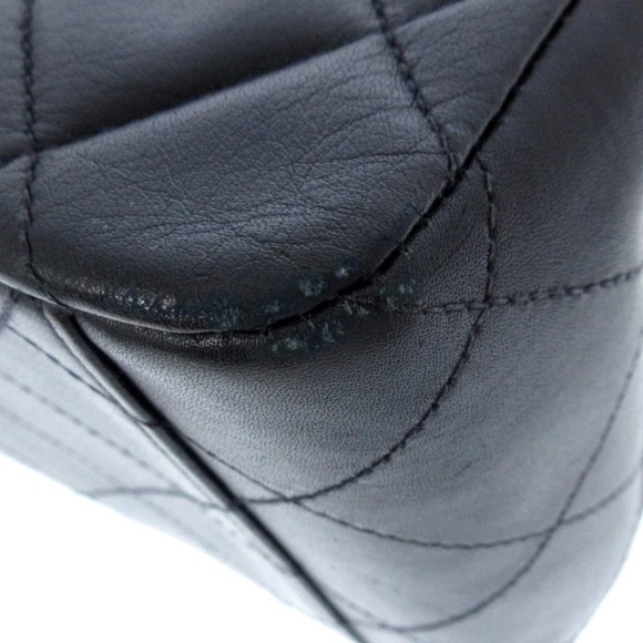 Authentic CHANEL JUMBO MAXI lambskin classic single flap crossbody - Picture 7 of 14